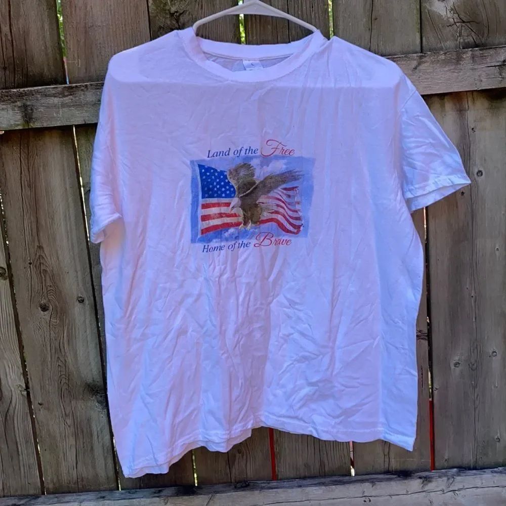 Land of the free tee sz. L